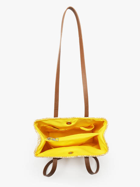 Sac PortÃ© Ã©paule Koa Les tropeziennes Beige koa TZ02 vue secondaire 3