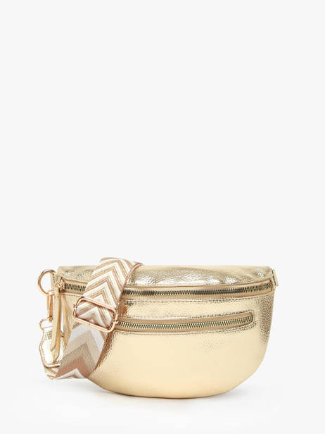 Sac Banane Miniprix Or sangle R1926