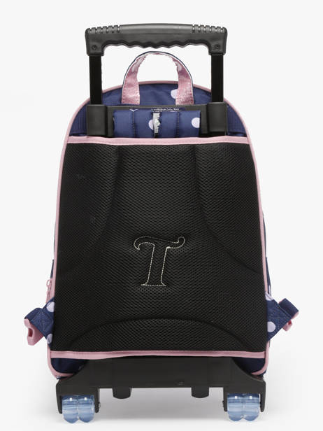 Sac A Dos Ã  Roulettes 2 Compartiments Tann's Bleu les fantaisies f 73325 vue secondaire 5
