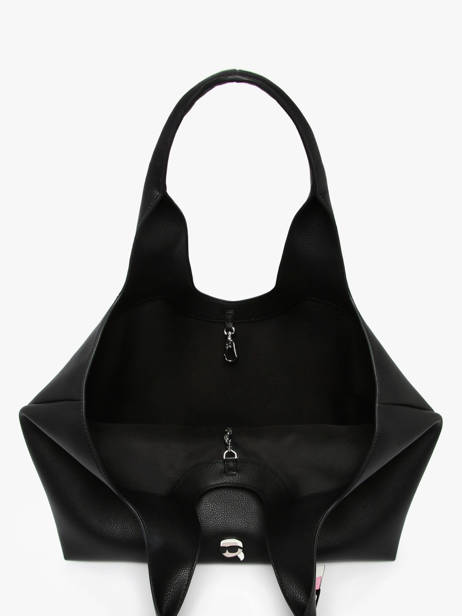Sac PortÃ© Ã©paule K Ikon Polyurethane Karl lagerfeld Noir k ikon A3W30096 vue secondaire 3