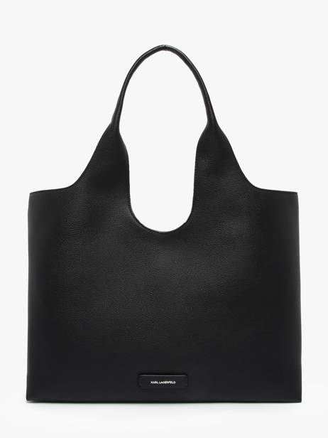 Sac PortÃ© Ã©paule K Ikon Polyurethane Karl lagerfeld Noir k ikon A3W30096 vue secondaire 4