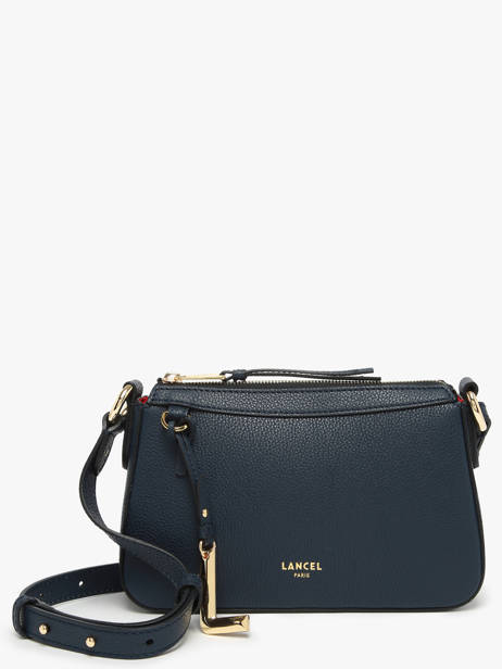 Sac BandouliÃ¨re Faubourg Cuir Lancel Bleu faubourg A13524