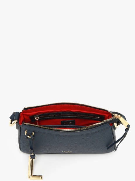 Sac BandouliÃ¨re Faubourg Cuir Lancel Bleu faubourg A13524 vue secondaire 3