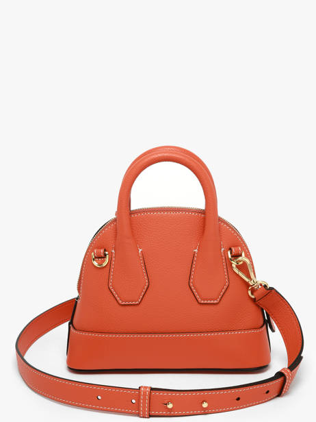 Sac Bandoulière Belleville Lancel Orange belleville A13735 vue secondaire 3
