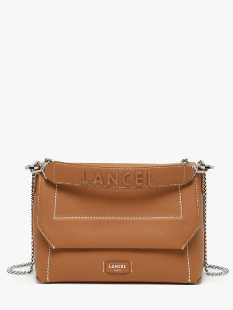 Sac Bandoulière Ninon Cuir Lancel Marron ninon A13782