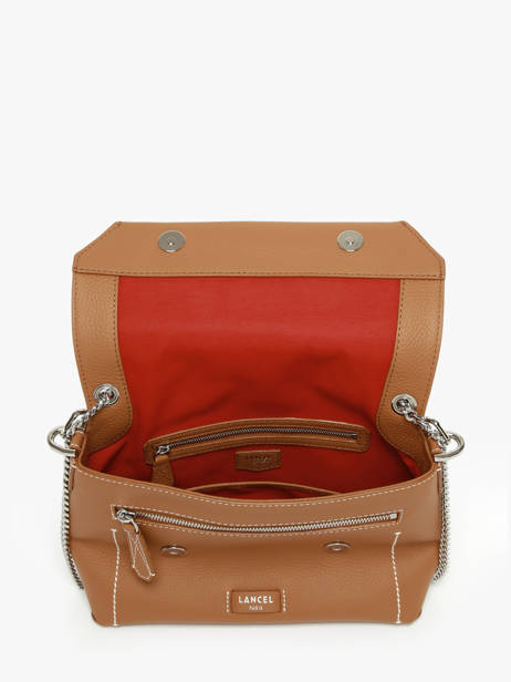 Sac Bandoulière Ninon Cuir Lancel Marron ninon A13782 vue secondaire 2