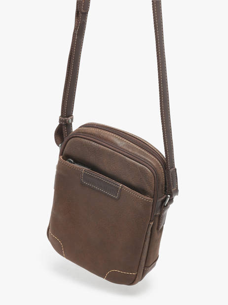 Sac Bandoulière Joseph Cuir Arthur & aston Marron marco 8 vue secondaire 1