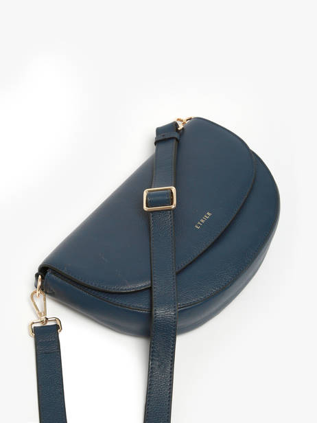 Sac BandouliÃ¨re Tradition Cuir Etrier Bleu tradition ETRA065M vue secondaire 2