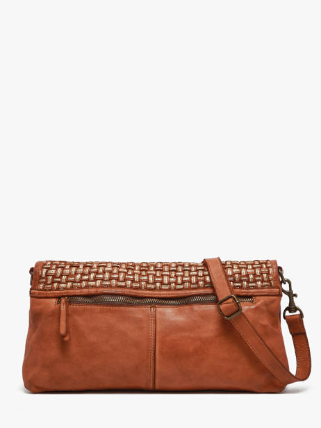 Sac Bandoulière Heritage Cuir Biba Marron heritage KAB8L vue secondaire 4