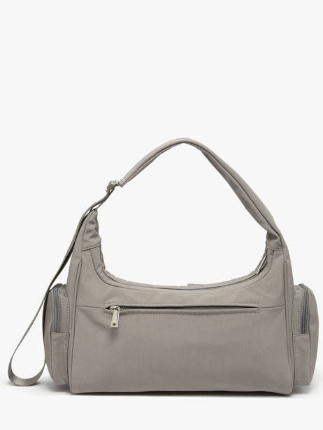 Sac Bandoulière Basic Pocket Polyester Lancaster Gris basic pocket 92 vue secondaire 4