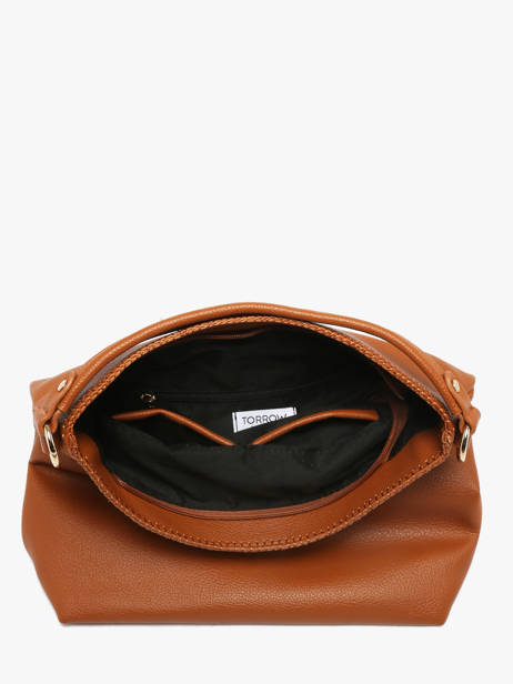Sac Porté épaule Brodery Polyester Torrow Marron brodery TBRO01 vue secondaire 3