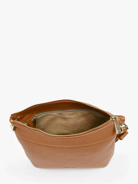 Sac Bandoulière Tiki Mini Cuir Nathan baume Marron victoria N1910586 vue secondaire 3