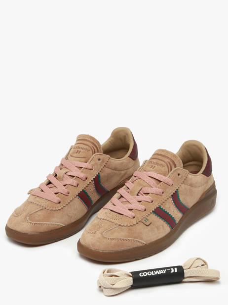 Sneakers En Cuir Coolway Marron women 7613293 vue secondaire 2