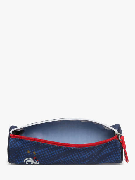 Trousse 1 Compartiment Federat. france football Bleu fff 25BX207P vue secondaire 1