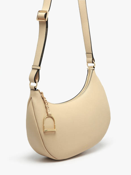 Sac Bandoulière Torsade Cuir Etrier Beige torsade ETOS167M vue secondaire 2