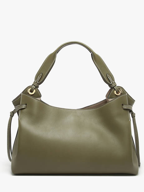 Sac Porté épaule Swann Cuir Lancel Vert swann A13990 vue secondaire 4