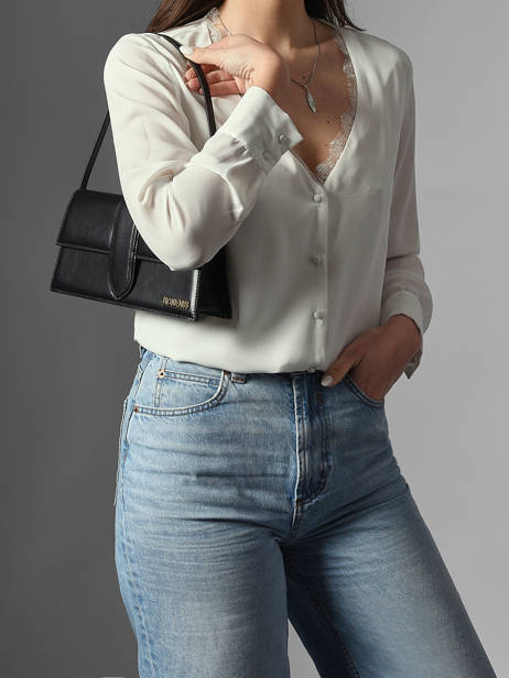 Sac Porté épaule D'occasion Long Bambino Cuir Jacquemus Noir second life 1565173 vue secondaire 1