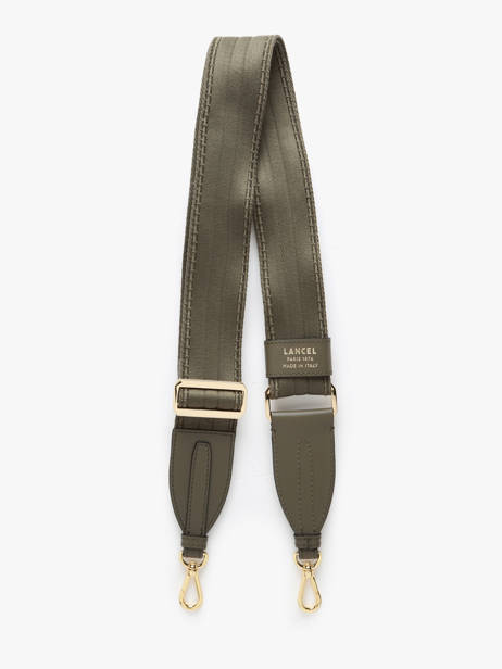 Bandoulière Amovible Bcbg Nylon Et Cuir Lancel Vert bcbg A13978