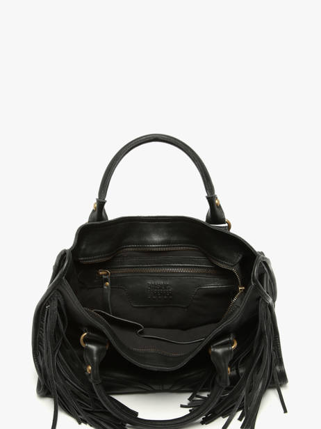 Sac Porté Main Dakota Cuir Basilic pepper Noir dakota BDAK22 vue secondaire 3