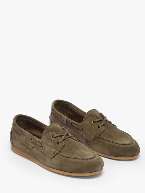 Chaussures Bateau En Cuir Tamaris Vert women 44 vue secondaire 1