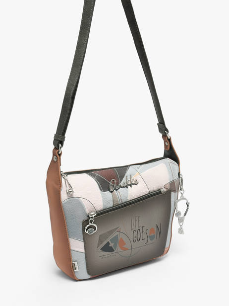 Sac Bandoulière Auralis Anekke Marron auralis 42813553 vue secondaire 2