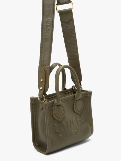Sac Bandoulière Mini Jour Cuir Lancel Vert jour A14078 vue secondaire 2
