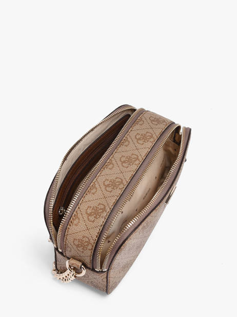Sac Bandoulière Noelle Polyester Guess Marron noelle BG967214 vue secondaire 3