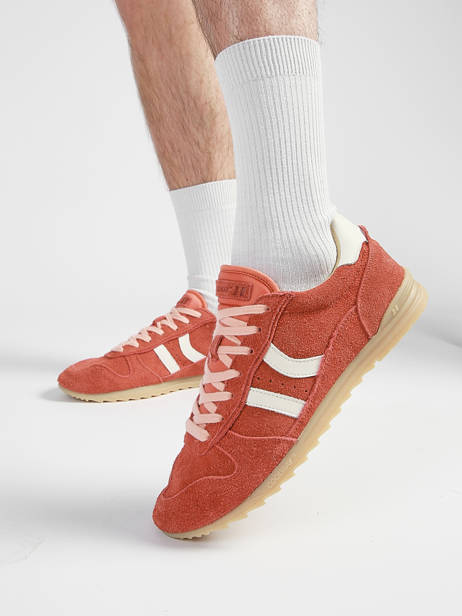 Sneakers En Cuir Coolway Rouge men 8653807 vue secondaire 1