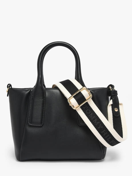 Sac Porté Main Th Essential Polyester Tommy hilfiger Noir th essential AW18371 vue secondaire 4