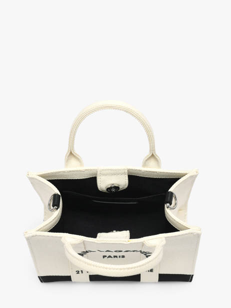 Sac Bandoulière Rsg Coton Karl lagerfeld Blanc rsg A3W50027 vue secondaire 3