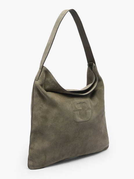 Sac Porté épaule Folk Lady Cuir Gerard darel Vert folk lady DDS72407 vue secondaire 2