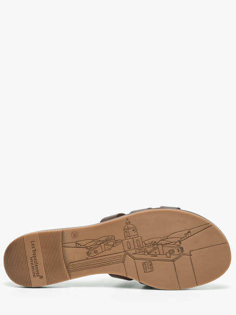 Mules Hamia En Cuir Les tropeziennes Marron women HAMIA vue secondaire 4