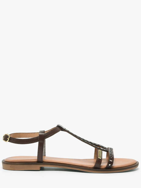 Nu-pieds En Cuir Les tropeziennes Marron women HELECTRA