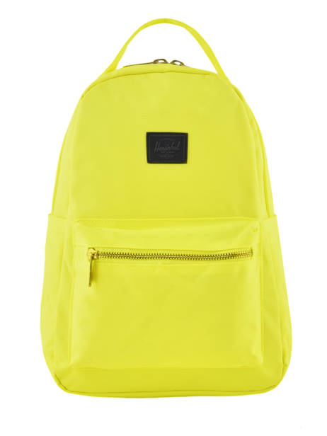 Sac Ã  Dos 1 Compartiment Herschel Jaune classics woman 10502
