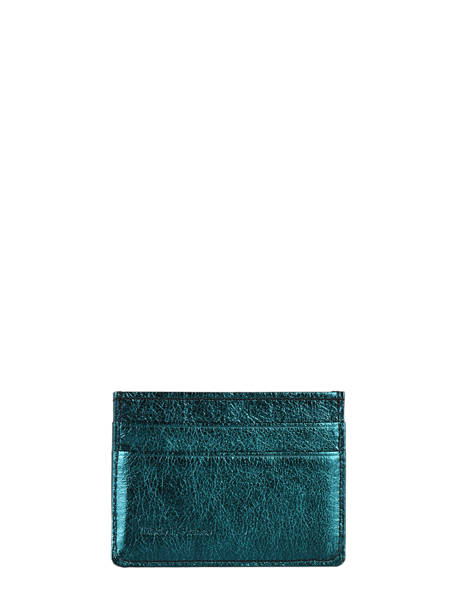 Porte-cartes Etincelle IrisÃ©e Cuir Etrier Vert etincelle irisee EETI011 vue secondaire 2