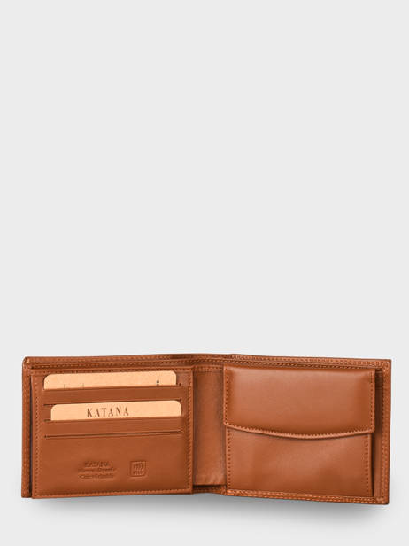 Portefeuille Cuir Katana Marron marina 753014 vue secondaire 1