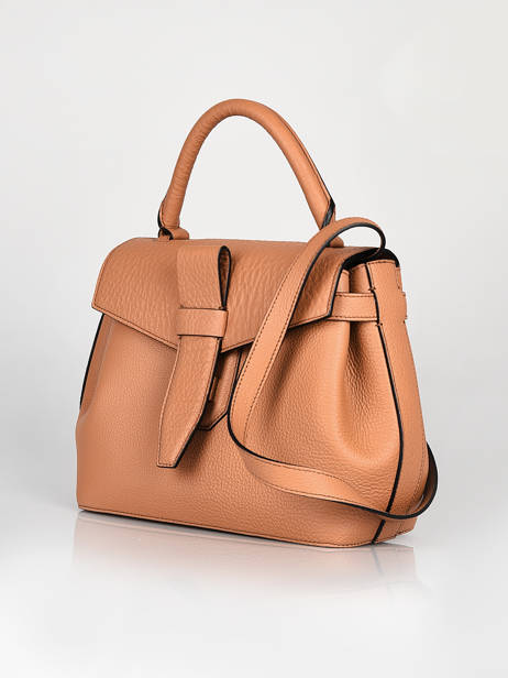 Sac Ã  Main S Charlie Cuir Lancel Marron charlie A08370 vue secondaire 2