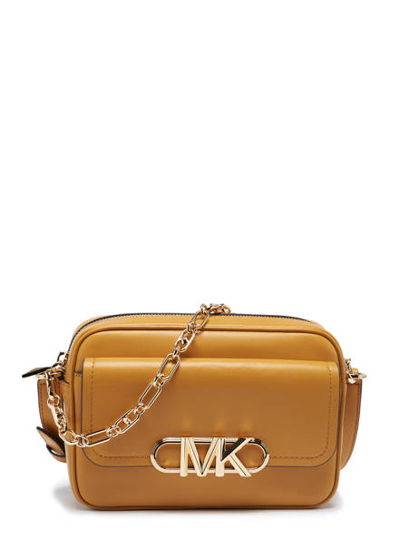 Sac BandouliÃ¨re Parker Cuir Michael kors Jaune parker F7GGNM8L
