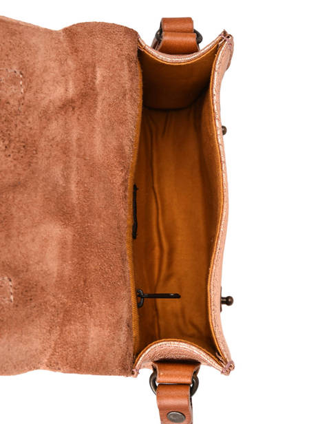 Sac Lemini Indispensable Cuir Paul marius Or vintage MINI vue secondaire 4