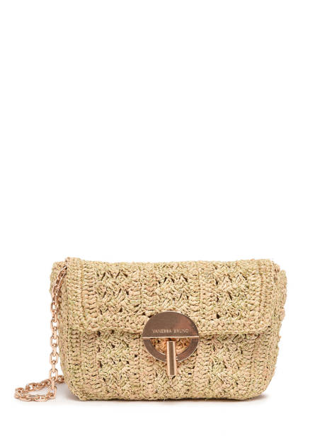 Sac BandouliÃ¨re Moon Raphia Vanessa bruno Or moon raphia 91V40326