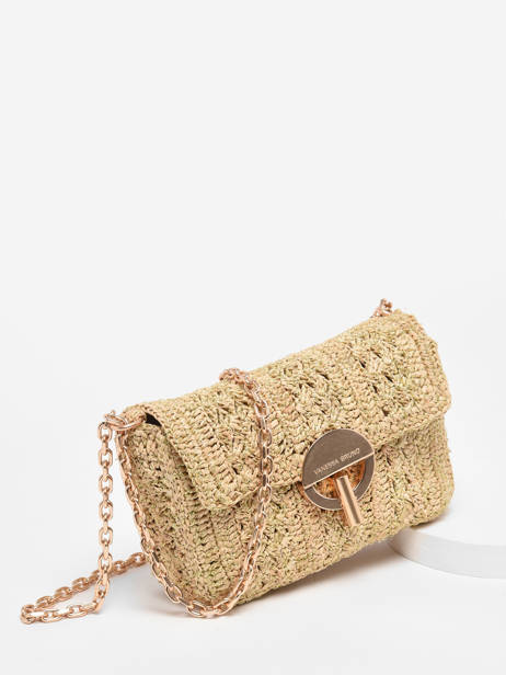 Sac BandouliÃ¨re Moon Raphia Vanessa bruno Or moon raphia 91V40326 vue secondaire 2