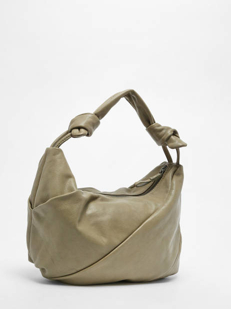 Sac BandouliÃ¨re Stockholm Cuir Basilic pepper Vert stockolm BSTO01 vue secondaire 4