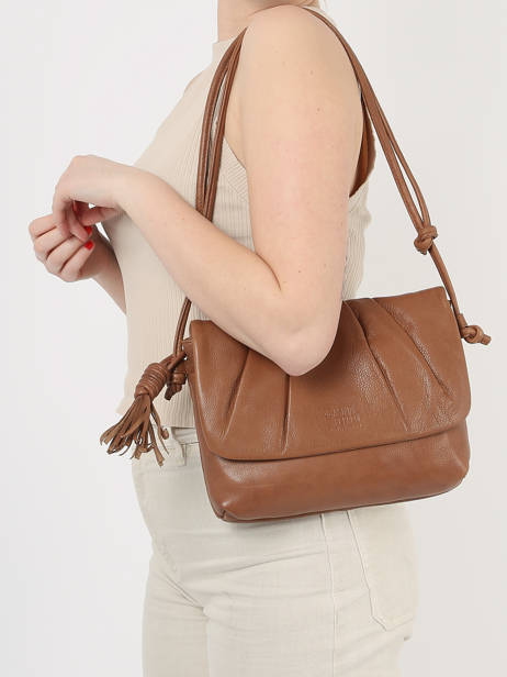 Sac BandouliÃ¨re Stockholm Basilic pepper Marron stockolm BSTO02 vue secondaire 1