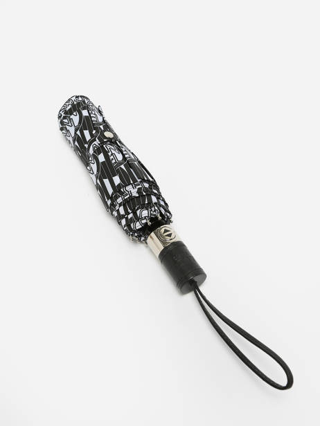 Parapluie FlorÃ©al Mini Automatique Lancel Noir parapluie L206 vue secondaire 2