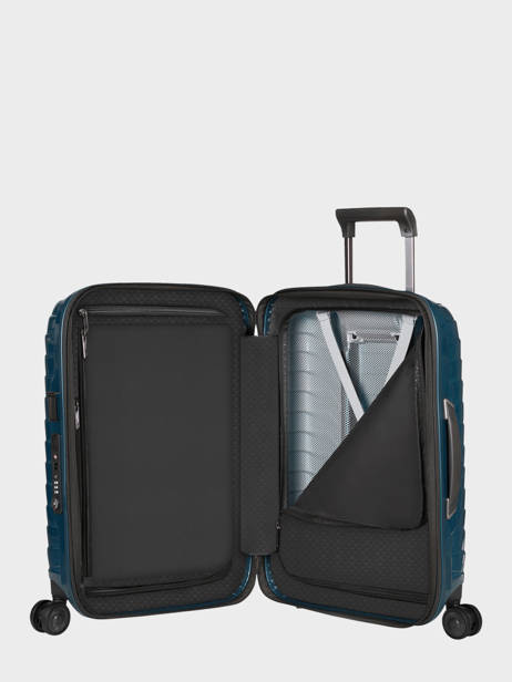 Valise Cabine Extensible Samsonite Bleu proxis 140087 vue secondaire 3