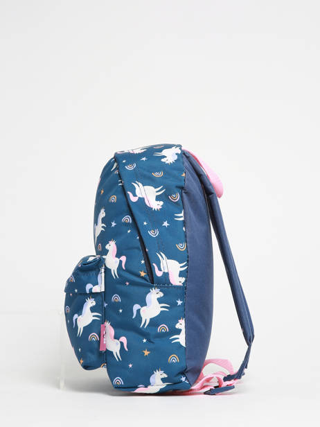 Sac à Dos 1 Compartiment Pret Bleu imagination 3423 vue secondaire 2